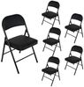 HTI-Living Klappstuhl Klappstühle 6er Set Wedigo Schwarz (Set, 6 St), Küchenstuhl Campingstuhl Bestuhlung Events Bild 2