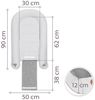 Babynest Neugeborene Nestchen Baby 90x50 cm - Kokon Handmade zweiseitig aus Baumwolle Waffel mit Babynestchen Galaxie Bild 2
