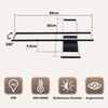 ZMH LED Deckenleuchte 56W/42W LED Deckenlampe für Wohnzimmer – dimmbar mit Memory-Funktion, Dimmbare, LED fest integriert, warmweiß-kaltweiß Bild 2