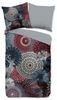 hip Flanell Bettwäsche 155x220 Makema Mandala Hirsch Blätter grau rot 33373 Bild 4