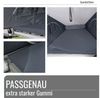 BLACK FOREST FOX Spannbettlaken VW T7 California Aufstelldach Lycra OEKO-TEX® Grau Camper Van, Baumwolle, Gummizug: rundum Bild 4