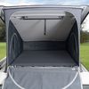 BLACK FOREST FOX Spannbettlaken VW T7 California Aufstelldach Lycra OEKO-TEX® Grau Camper Van, Baumwolle, Gummizug: rundum Bild 2