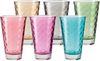Leonardo OPTIC Trinkglas groß 300 ml farbig sortiert 6er Set Bild 3