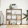 vidaXL Raumteiler-Bücherregal Artisan-Eiche 102x29x103,5 cm 858056 Bild 3