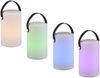 Akku LED Tischleuchte BERMUDA mit RGB & Bluetooth Lautsprecher, H: 21cm Bild 2