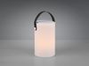 Akku LED Tischleuchte BERMUDA mit RGB & Bluetooth Lautsprecher, H: 21cm Bild 5