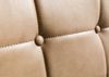 Stuhl Echtleder 61x65x89 beige IRON LABEL #613 Bild 5