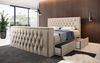 Boxspringbett Vulnero mit TV Lift und Stauraum (2 Schubladen) 160x200 Beige H3 (70-100kg) Bild 3