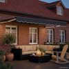 vidaXL Manuelle Gelenkarmmarkise mit LEDs Anthrazit 3,5 x 2 m 3419382 Bild 3
