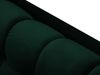 Micadoni Sofa Mamaia 4-Sitzer Samt Bluvel Flaschengrün schwarze Beine Bild 4