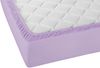 biberna Feinbiber-Spannbetttuch 0002744, viola, 1x 180x200 cm - 200x200 cm Bild 2