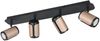 Trio Deckenstrahler 4er Spot Gillan GU10 schwarz coffee Bild 2