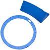 HOMCOM Trampolin-Abdeckplane Ersatz 3 Größen 3 Farben (Randabdeckung für Trampolin, 1-St, Trampolin Sicherheit Schutz), für Trampolin, Blau Bild 2