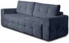 Schlafsofa Designersofa Sofa 3-Sitzer ARIELLE in Stoff Perfect Harmony Dunkelblau Bild 3