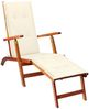 vidaXL '314175' Liegestuhl-Auflage, Oxford-Gewebe, creme, (75+105)x 50 x 3 cm Bild 3