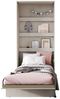 Schrankbett Concept Junior, 90x200 cm, Vertikal Bild 3