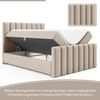 Best for Home Boxspringbett mit Bettkasten Trinity K10 Lux, mit Bettkasten, inkl. 7 cm Topper (140x200 160x200 180x200 200x200 cm), Verschiedene Liefermöglichkeiten, TOP Preis-Leistungs-Verhältnis Bild 4