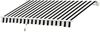 Einziehbare Markise mit Kurbelgriff, Metallrahmen, Polyester, blau und weiß, 3,95 x 2,45 x 3,50 m Bild 2
