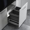 Hailo Abfallsammler 10000225 Triple XL 600 28/ 28 Liter dunkelgrau Bild 2