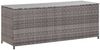 vidaXL Garten-Auflagenbox Grau 150x50x60 cm Poly Rattan 46462 Bild 2