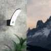 Eglo 98149 LED Outdoor Wandleuchte FIUMICINO schwarz weiß L:7cm H:18cm T:19cm Sensor IP44 Bild 2