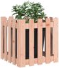 vidaXL Pflanzkübel Lattenzaun-Design 50x50x50 cm Massivholz Douglasie 832455 Bild 3
