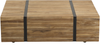 Couchtisch Teakholz hellbraun rechteckig 69x110 cm rollbar GANDER Bild 4