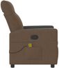 vidaXL Massagesessel Braun Stoff 4104835 Bild 4