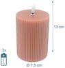 Relaxdays LED Kerzen 4er Set 13 cm Bild 4