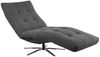 KAWOLA Relaxliege LETICIA motorisch mit Akku Feincord anthrazit 115 x 156 x 82 cm Bild 2