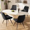 HawthyHome Esszimmerstuhl Stuhlset – Polsterstühle, Moderner Küchenstuhl (2 St), mit Ergonomischer Rückenlehne und Metallbeinen Bild 3