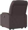vidaXL Elektrischer Massagesessel mit Aufstehhilfe Dunkelbraun Stoff 3204637 Bild 5