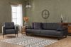 3-Sitzer-Schlafsofa, 'Mustang', 83 x 99 x 239, Anthrazit Bild 4