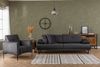 3-Sitzer-Schlafsofa, 'Mustang', 83 x 99 x 239, Anthrazit Bild 3
