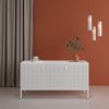 Fernsehschrank Castelli 114 x 40 x 60 cm Stahl [en. casa] Bild 2