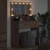 vidaXL Schlafzimmer-Frisiertische Artisan-Eiche 80 x 39,6 x 135 cm 888976 Bild 4