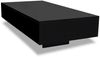 Couchtisch, Hochglanz Schwarz, 115 x 55 x 31 cm Bild 2