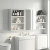 vidaXL Badezimmer-Wandschrank Weiß 40 x 10 x 50 cm Holzwerkstoff 889343 Bild 5