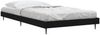 vidaXL Bettgestell Schwarz 100x200 cm Holzwerkstoff 832262 Bild 3