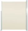 vidaXL Ausziehbare Seitenmarkise 140x300 cm Creme 45354 Bild 2