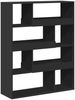 vidaXL Bücherregal Schwarz 100x33x125,5 cm Holzwerkstoff 3309331 Bild 2