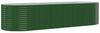 vidaXL Hochbeet Verzinkter Stahl 322x100x68 cm Grün 319068 Bild 2