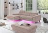 COTTA Ecksofa Komaris L-Form, B: 244 cm, mit Kopfteilverstellung, optional Bettfunktion, Bettkasten & Licht Bild 5