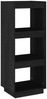 vidaXL Bücherregal/Raumteiler Schwarz 40x35x103 cm Massivholz Kiefer 810848 Bild 2