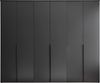 Kleiderschrank Konstanz / Kevo, Holzwerkstoff, Anthrazit, 270 x 225 x 52 cm Bild 2