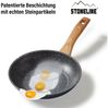STONELINE Bratpfanne, Aluminium (1-tlg), mit echten Steinpartikeln, induktionsgeeignet, Made in Germany Bild 3