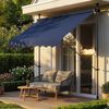 Klemmmarkise Stem 250x120x220-309 cm Dunkelblau [pro. tec] Bild 5