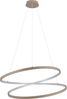 EGLO LED Hängelampe - Moderne Pendelleuchte für Esstisch, Esszimmer & Wohnzimmer, Design-Lampe aus Metall, Spirale, warmweiß, Ø 70 cm, energiesparend Bild 2