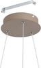 EGLO LED Hängelampe - Moderne Pendelleuchte für Esstisch, Esszimmer & Wohnzimmer, Design-Lampe aus Metall, Spirale, warmweiß, Ø 70 cm, energiesparend Bild 4