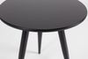 WHITE LABEL LIVING Beistelltisch Set Daven Rund Schwarz (2er-Set) Bild 3